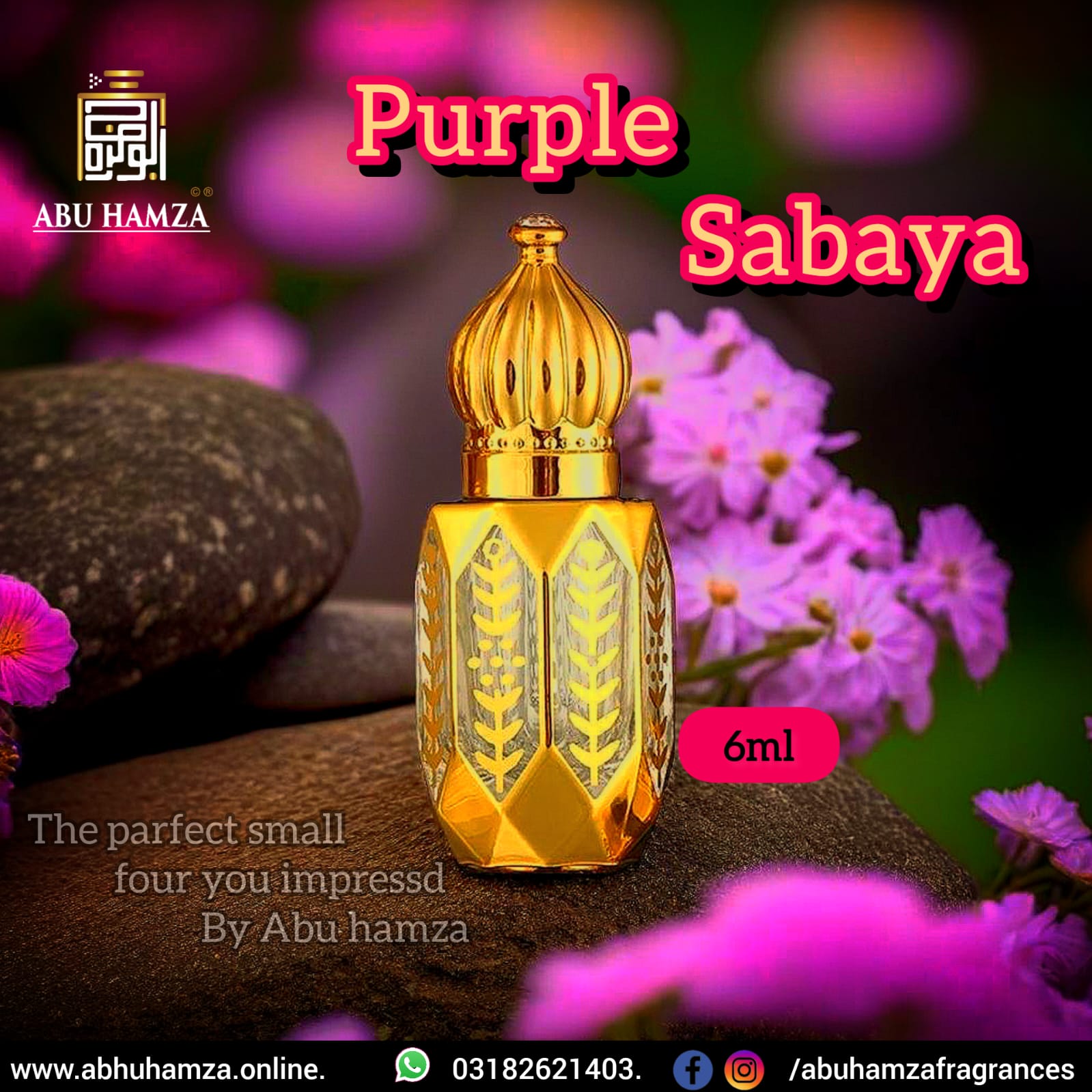 Purple sabaya attar 6ml