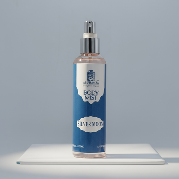 Abu Hamza Silver Moon Body Mist – A Celestial Touch of Elegance