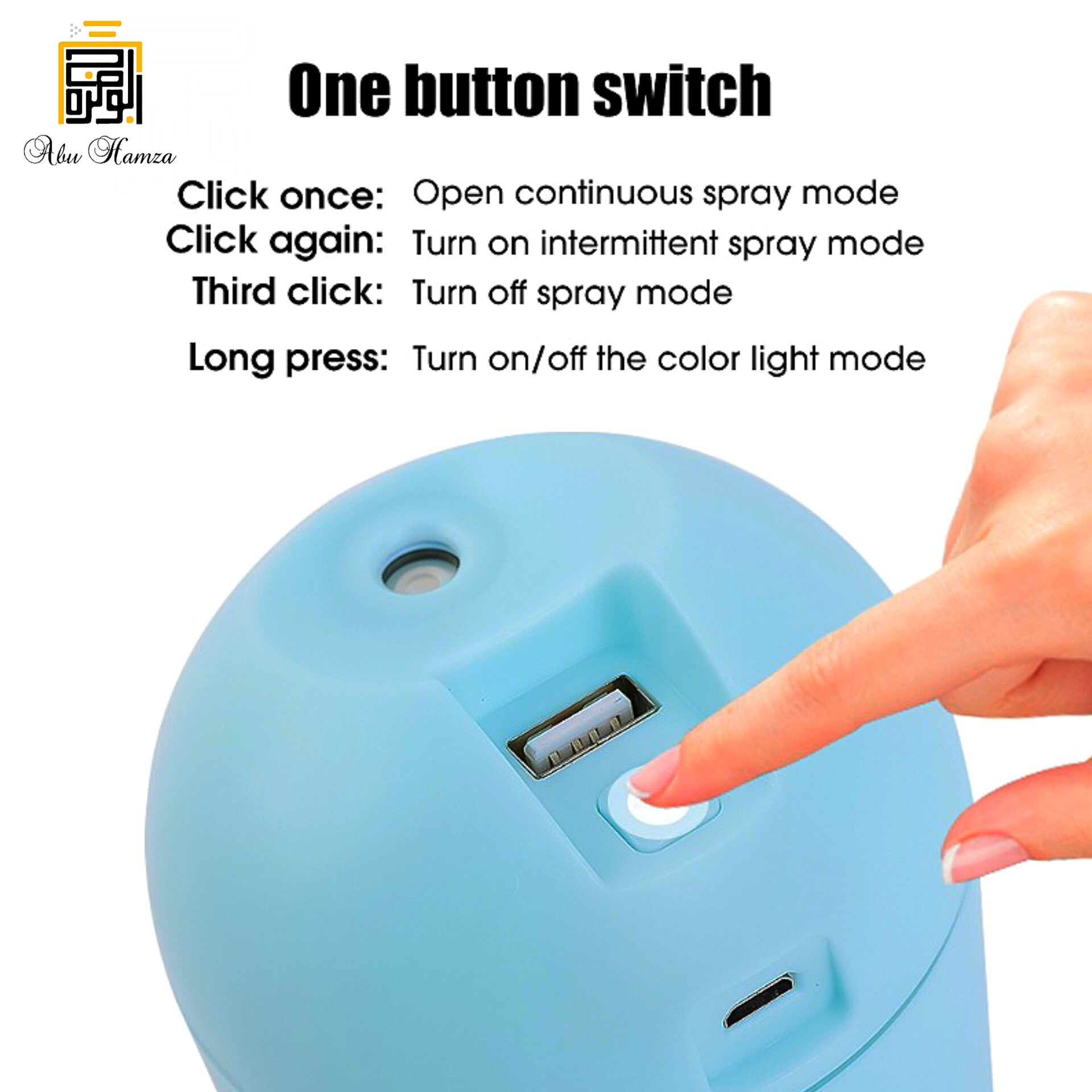 Mini USB colorful humidifier