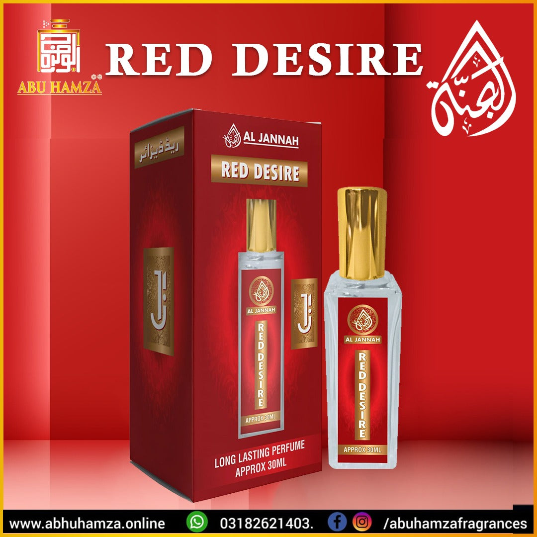 RED.DESIRE PERFUME 30ML BY AL JANNAH