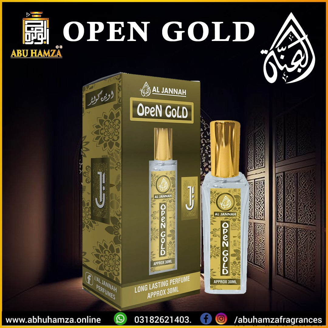 OPEN GOLD PERFUME 30ML BY AL JANNAH