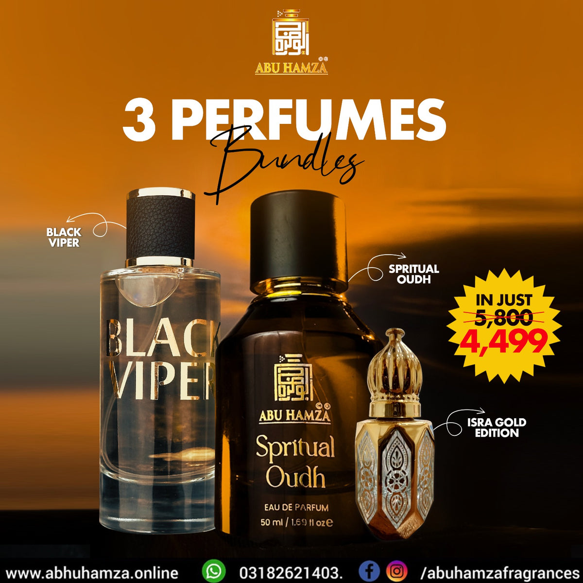 3 Perfumes Bundles