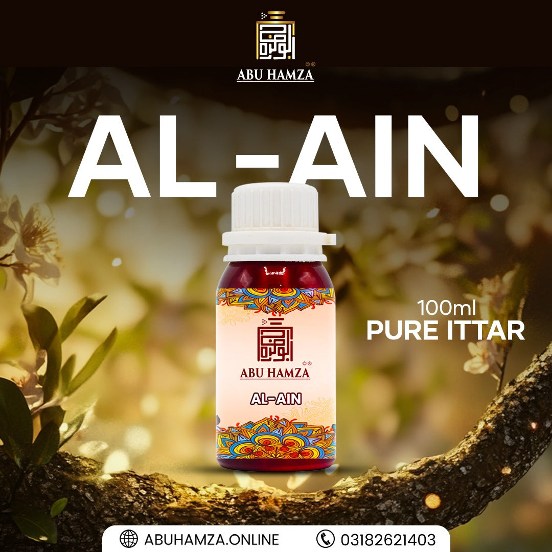 100ML PURE ITTAR AL-AIN BY ABU HAMZA