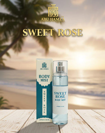 Abu Hamza Sweet Rose  Body Mist – Fresh, Vibrant & Luxuriously Intoxicating