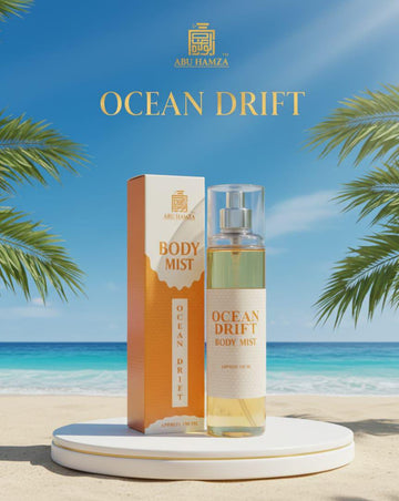Abu Hamza  Ocean Drift  Body Mist – Fresh, Vibrant & Luxuriously Intoxicating