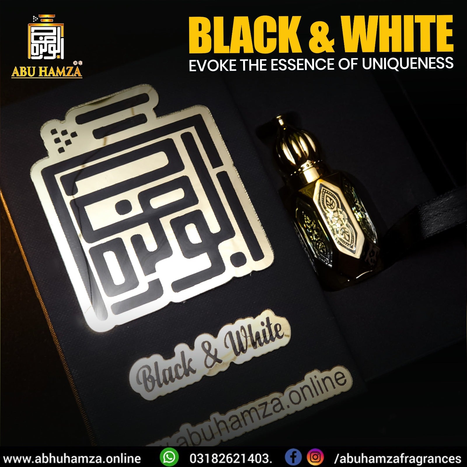 Black and white 6ml