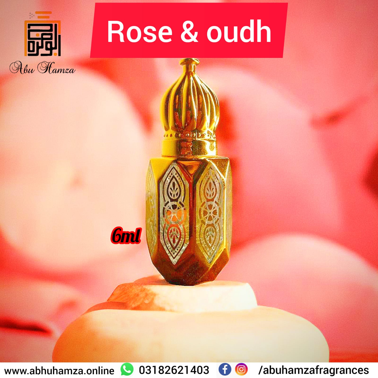 Rosse & oud 6ml